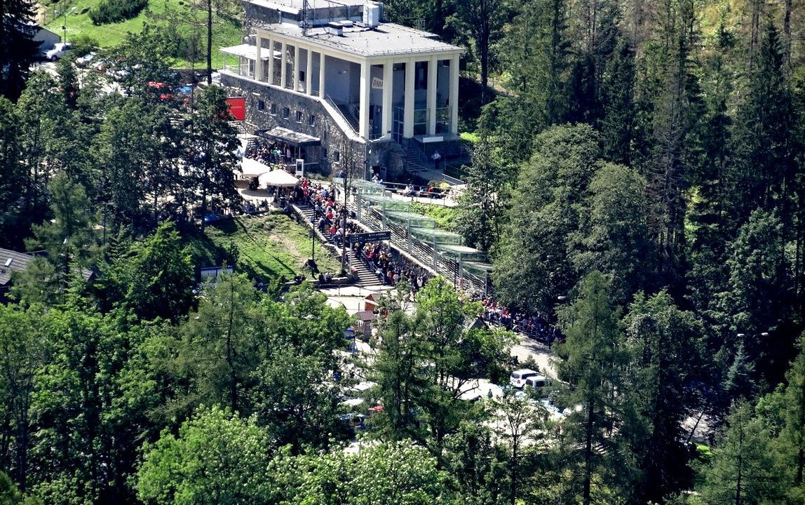 Stacja kolejki na Kasprowym Wierchu
